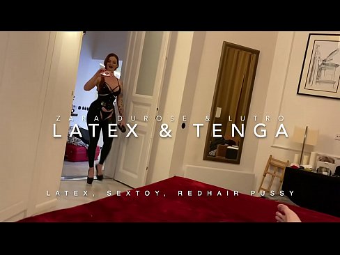 ❤️ Redheaded stepsister in latex costume fucked by stepbrother ❤ Sex video at us ❌❤