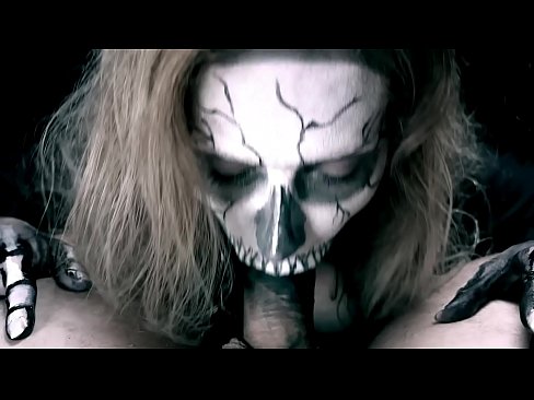 ❤️ Demon girl sucking cock with her black mouth and swallowing cum. ❤ Sex video at us ❌❤