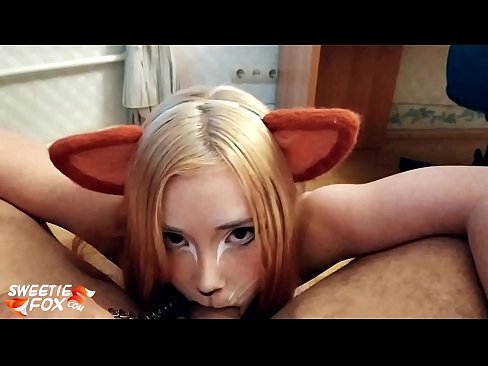 ❤️ Kitsune swallow dick and cum in her mouth ❤ Sex video at us ❌❤